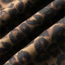 Dámské džíny Leopardí vzor Kapsy 100% Bavlna Stylové moderní kalhoty Zvířecí potisk Ležérní fashion kousek 6