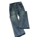 Dámske džíny modré Jednofarebné Nápisy na zadných kapsách Kapsy Polyester Moderné street nohavice Trendy casual štýl 4