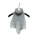 Dámské háčkované tílko Crop Top s kožíškem Rolák Stylové zimní tílko pletený vzhled polyester bavlna 4