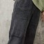 Dámské kalhoty s elastickým pasem volné 4