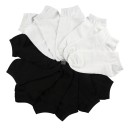 Dámské kotníkové ponožky 7 párů Sada na celý týden Nízký střih do tenisek Univerzální velikost Polyester se spandexem Jednobarevné bez vzoru 4