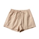 Dámské kraťasy Na tkaničku Volný střih S kapsami Jednobarevné Provedení Polyester Lehký materiál Letní pohodlné šortky 13