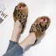 Dámské leopardí pantofle 1