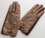 Dámské leopardí rukavice 4
