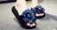 Dámské pantofle na platformě s květinou 4