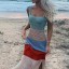 Dámské plážové šaty P884 1