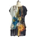 Dámske plus size tričko s potlačou 13