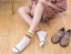 Dámske ponožky s farebnými prúžkami 4
