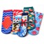Dámske ponožky s japonskými motívmi 3