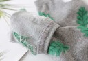 Dámské ponožky s květinami Bavlna polyester 7