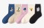Dámske ponožky s malými obrázkami 1