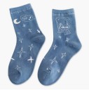 Dámské ponožky s obrázky Bavlna polyester 6
