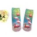 Dámské ponožky s plameňáky Bavlna polyester 8