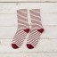 Dámske ponožky s prúžkami 21