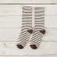 Dámske ponožky s prúžkami 16