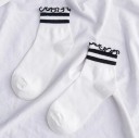 Dámské ponožky s volánky Bavlna spandex 3