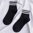 Dámské ponožky s volánky Bavlna spandex 4