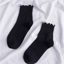 Dámské ponožky s volánky Bavlna spandex 8