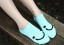 Dámske ponožky s výšivkami - 5 párov 2