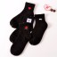 Dámske ponožky s výšivkami 7