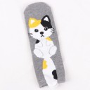 Dámské ponožky se zvířátky Bavlna polyester 1