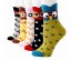 Dámské ponožky - Sovy - 5 párů 1