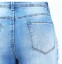 Dámske potrhané džínsy 9