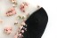 Dámske priesvitné ponožky s kvetinami 4