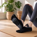 Dámske prstové ponožky na jógu 1 pár Protiskluzové a päťprsté Nízke s páskom cez nárt Na pilates a fitness 10