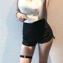 Dámské sexy kraťasy Polyester spandex 4