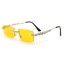 Dámske slnečné okuliare hranaté E1331 14