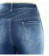 Dámske strečové džínsy - Tmavomodré 10