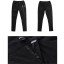 Dámske strečové nohavice čierne 4