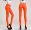 Dámske štýlové džínsy - Oranžové 1