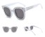 Dámské stylové retro sluneční brýle J3017 9