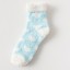 Dámské teplé ponožky se srdíčky 12