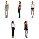 Dámske tielko Jednofarebné Tenké ramienka okolo krku Výstrih do O Crop top Materiál nylon spandex Moderný letný top 6