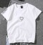 Dámské tričko s potiskem srdce B389 6