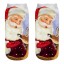 Dámské vánoční ponožky s 3D potiskem Santy 2