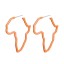 Dámské visací náušnice Afrika 9