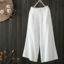 Dámské volné kalhoty plus size 1