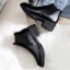 Dámske zimné kotníkové topánky - Čierne 1