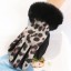 Dámske zimné leopardí rukavice 7