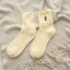 Dámske zimné ponožky - Mačička 9