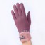 Dámske zimné rukavice s mašličkou J2850 5