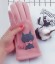 Dámské zimní rukavice s kočkou A2 4