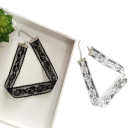 Damski koronkowy choker z eleganckim zapięciem, czarny design, lekki i wygodny dodatek odpowiedni do codziennego i wieczorowego noszenia 7