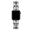 Damski metalowy pasek do Apple Watch Series 10–11 42 mm Elegancki metalowy bransoletka na zegarek Stylowe damskie akcesorium do iWatch 3
