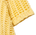 Damski pleciony sweter z krotkim rekawem Zawiązywanie na sznurki po bokach Jednokolorowy elegancki top z okrągłym dekoltem Poliester Rozne kolory 27