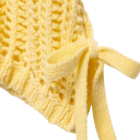 Damski pleciony sweter z krotkim rekawem Zawiązywanie na sznurki po bokach Jednokolorowy elegancki top z okrągłym dekoltem Poliester Rozne kolory 30